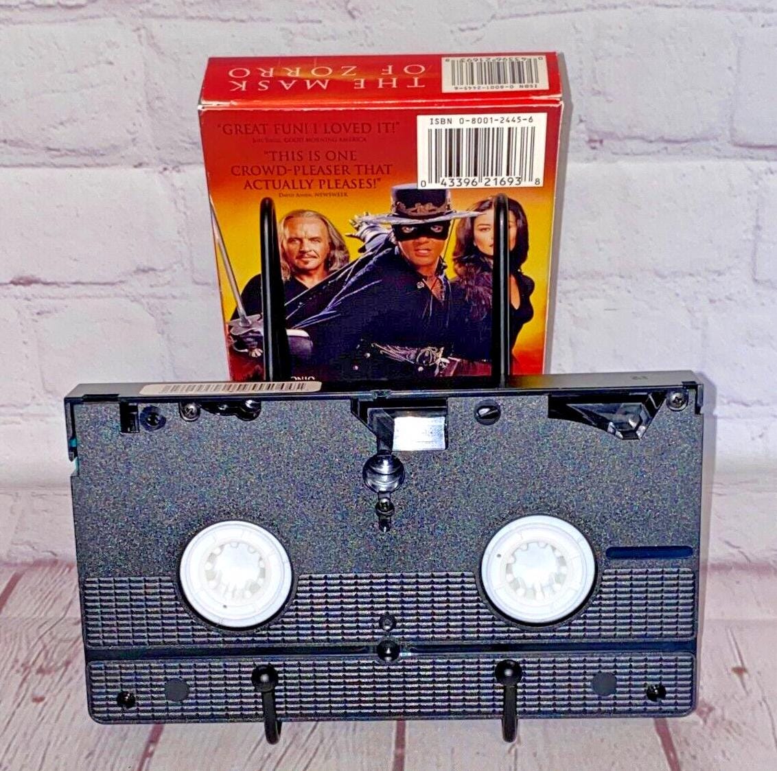 The Mask of Zorro VHS by Tristar 1998 | Rated PG-13 | Running Time