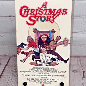 A Christmas Story VHS by MGM | Turner Entertainment 1988 | Rated PG | Running Time: 1 Hour 35 Minutes | See Photos & Read Details!