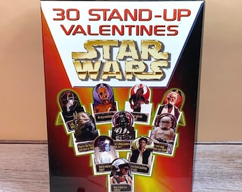 Vintage Star Wars 3D Valentine Cards - 1997 Paper Magic (30 Count)