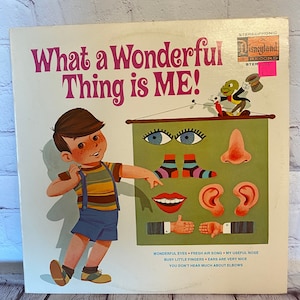 What a Wonderful Thing is ME! Vinyl Album by Walt Disney Productions 1973 Disneyland Record Stereo 1349
