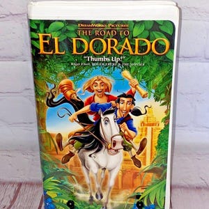 The Road to El Dorado VHS by DreamWorks Pictures 2000 | Rated PG | Running Time: 1 Hour 29 Minutes | See All Photos & Read Details