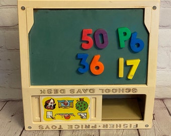 Rare/vintage ! fisher price toys «school days desk» à Surzur | Clasf jeux