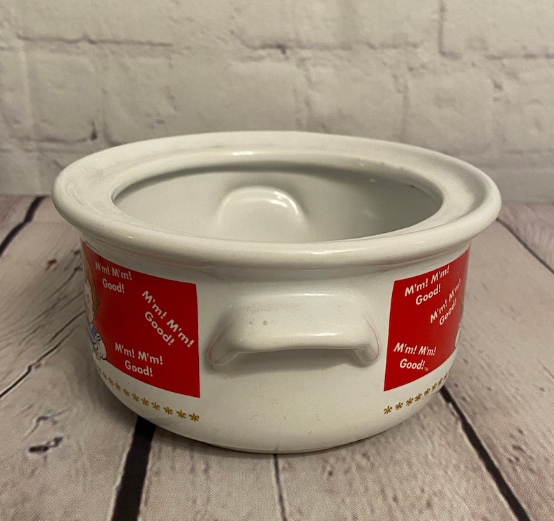 Vintage Ceramic Campbell's Soup Bowl by Campbell Soup Company 1998