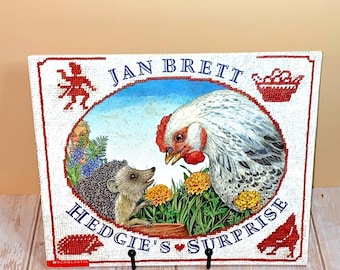 Hedgie's Surprise by Jan Brett | Scholastic 2001 | Softcover Children's Book | See Photos & Read Details