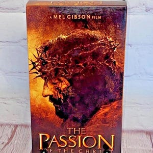 The Passion of the Christ (VHS, 2004) Tested Working! LS - Etsy