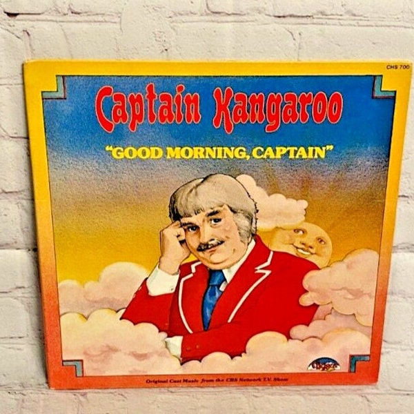 Captain Kangaroo "Good Morning, Captain" Original Cast Music from CBS Network T.V. Show by Chelsea Records 1975 12" 33RPM | Please Read!