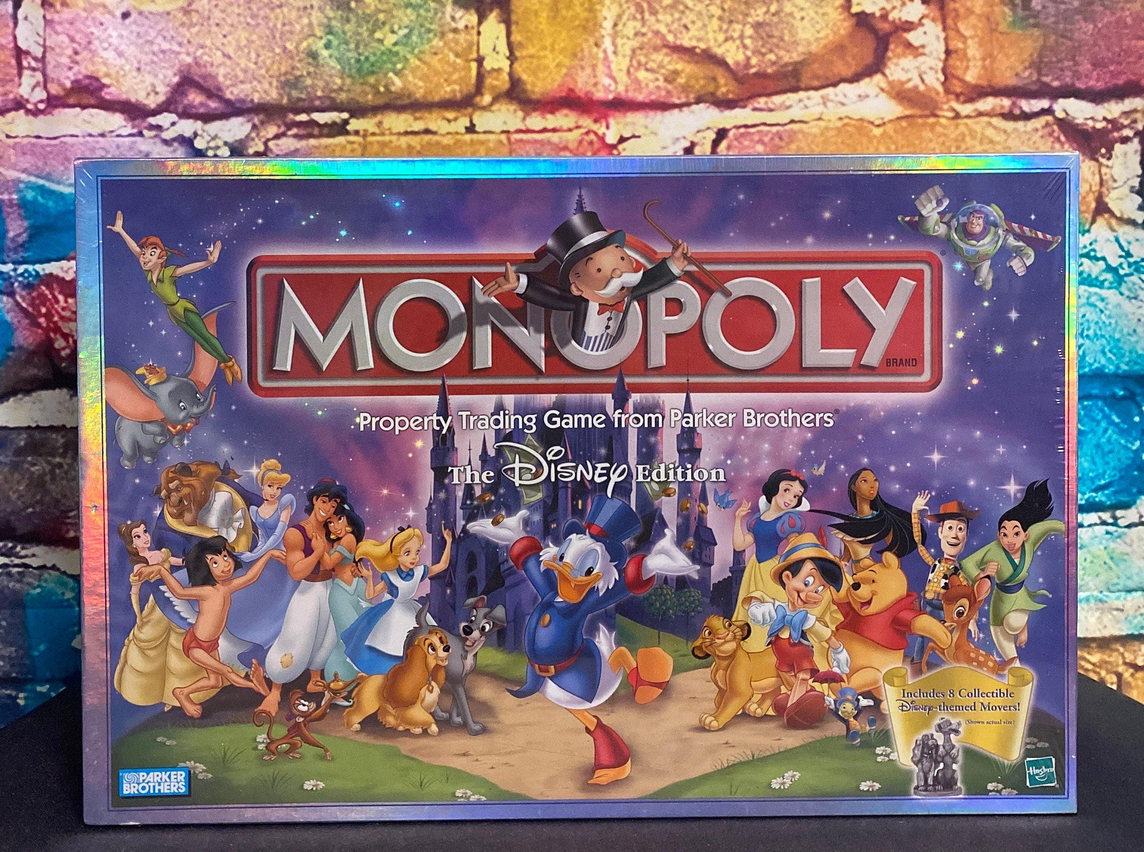 lood Faeröer Gespecificeerd Monopoly the Disney Edition by Parker Brothers - Etsy