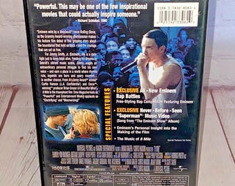 8-mile DVD by Universal 2003 | Rated R | Runtime 1 Hr 51 Mins