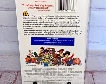 Toy Story 2 VHS by Disney Pixar | Rated G | Running Time: 92