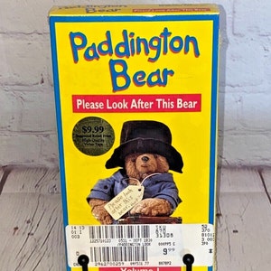 Sealed Paddington Bear &quot;Please Look After This Bear&quot; Volume I VHS by Buena Vista | Not Rated 25 Mins | See All Photos & Read Description