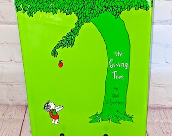 The Giving Tree by Shel Silverstein , 1992 edition , vintage