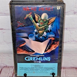 Gremlins VHS by Warner Brothers 1985 | Rated PG | Running Time