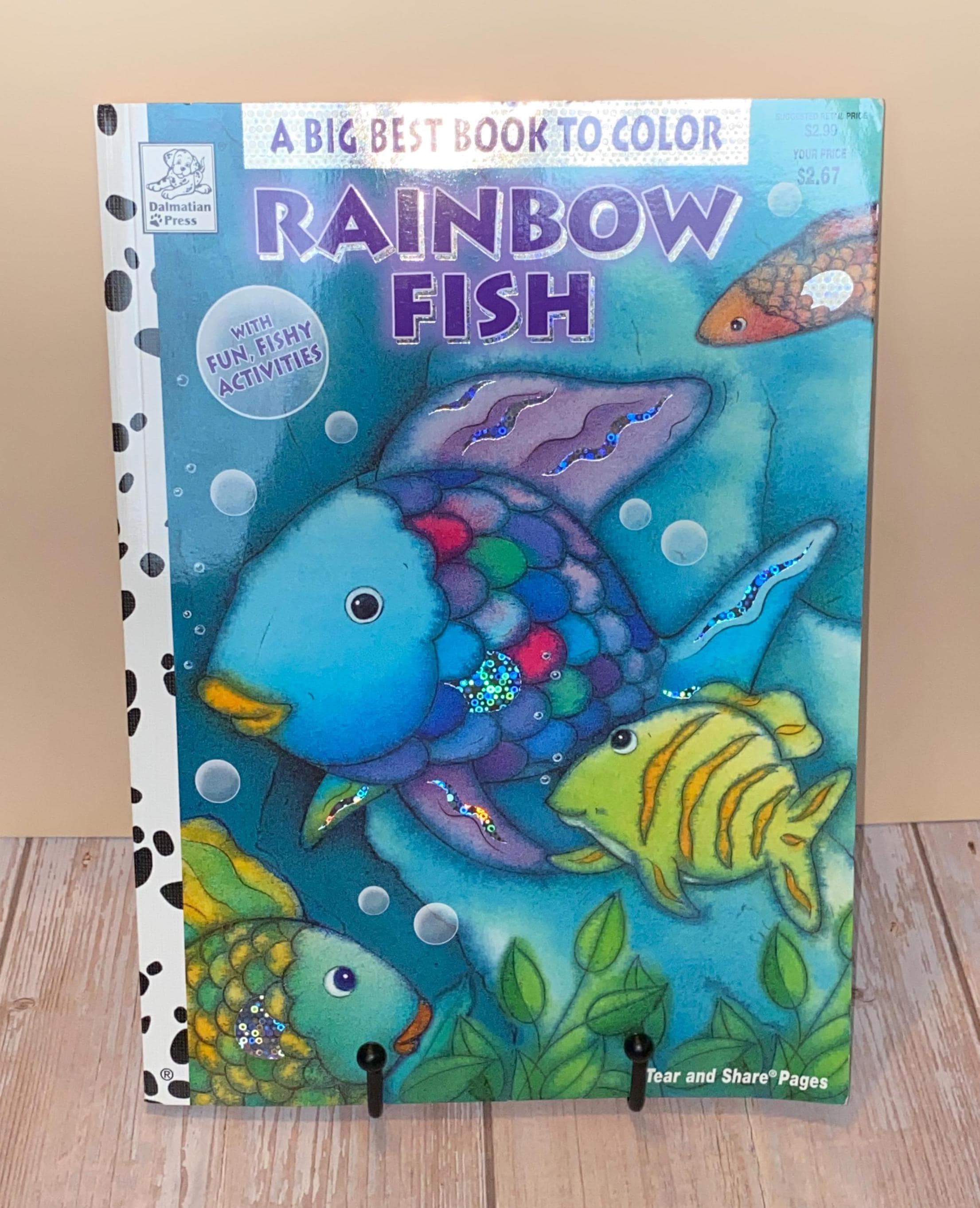 Rainbow Fish Book - Etsy Hong Kong