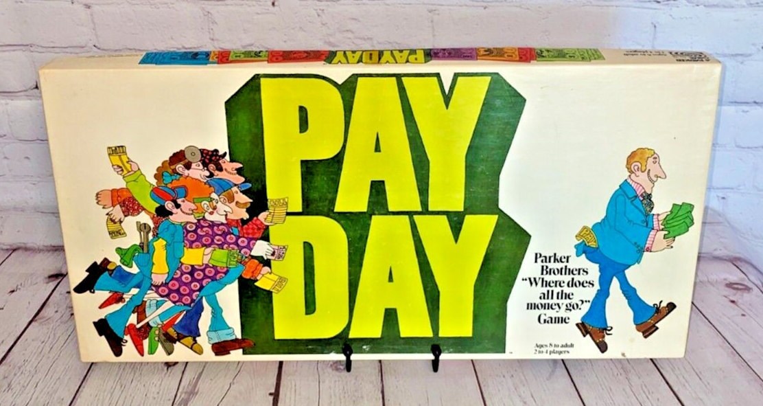 Pay Day by Parker Brothers 1975 | For Ages 8 to Adult | For 2-4 Players | See All Photos & Read Details