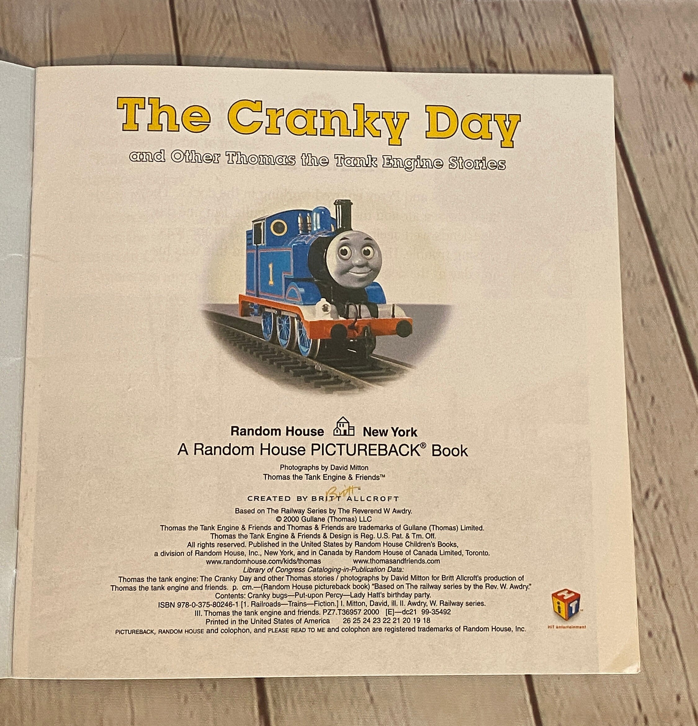 Thomas & Friends the Cranky Day and Other Thomas the Tank Engine