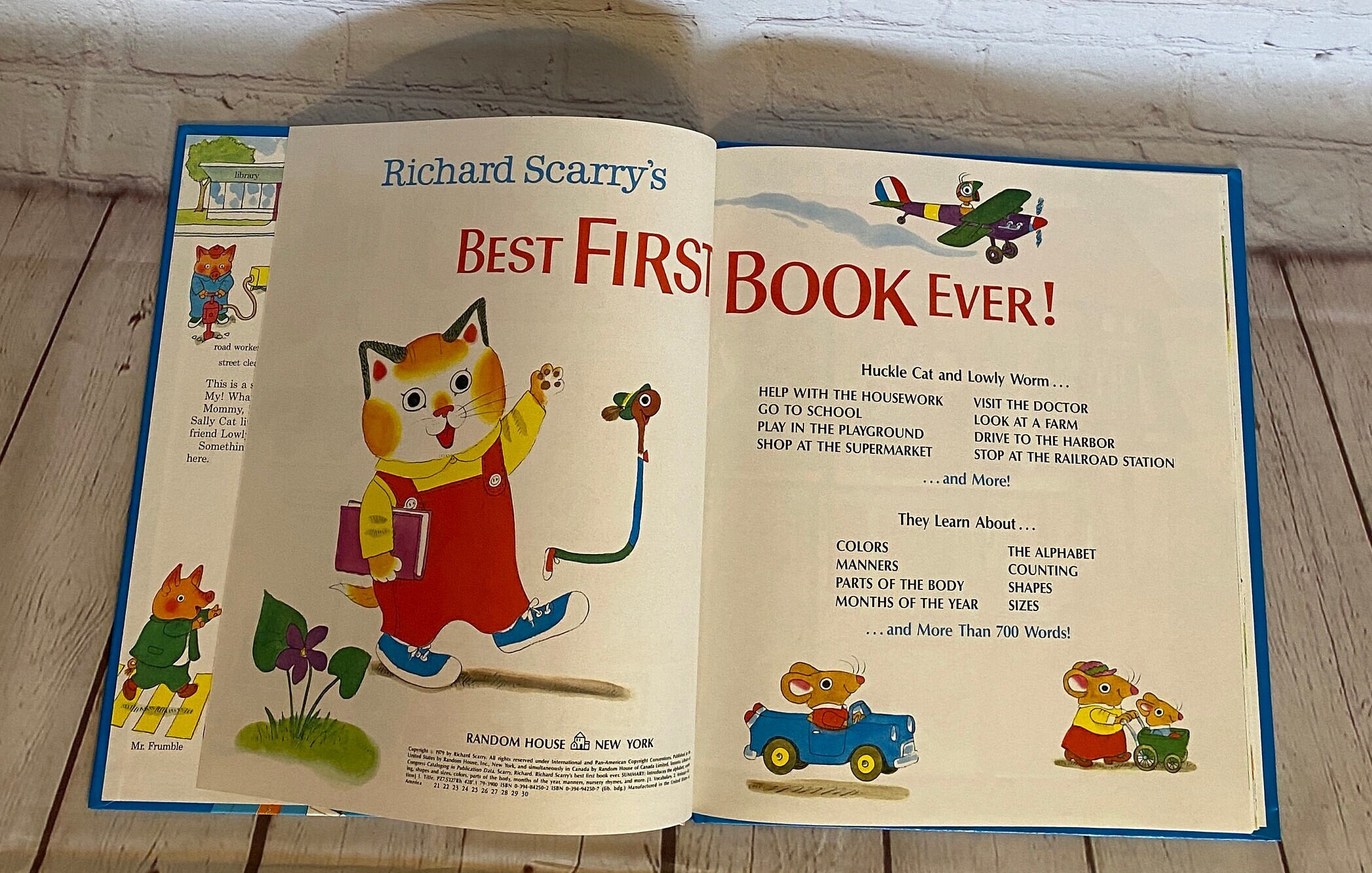 Richard Scarry's best First Book Ever Colors, Counting, Shapes & Sizes