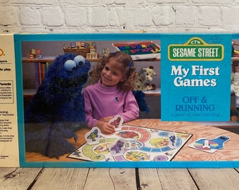 Vintage Sesame Street Board Game | Milton Bradley, 1986 (Sealed)