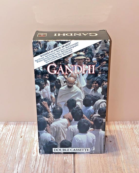 Gandhi Double VHS Set | RCA Columbia Pictures 1990 | Rated PG