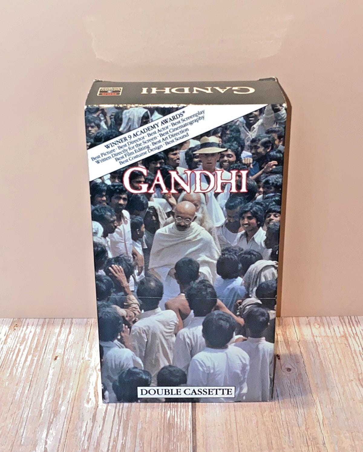 Gandhi Double VHS Set | RCA Columbia Pictures 1990 | Rated PG