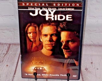 Joy Ride DVD 2001 Horror Thriller Movie Paul Walker - Etsy