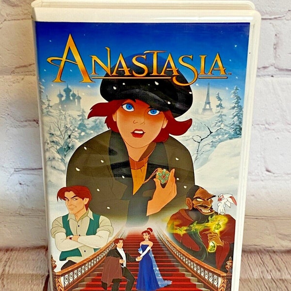 Anastasia on VHS by 20th Century Fox 1997 | Rated G | Run Time: 94 Minutes | VHS Tape Works | See All Photos & Read Description