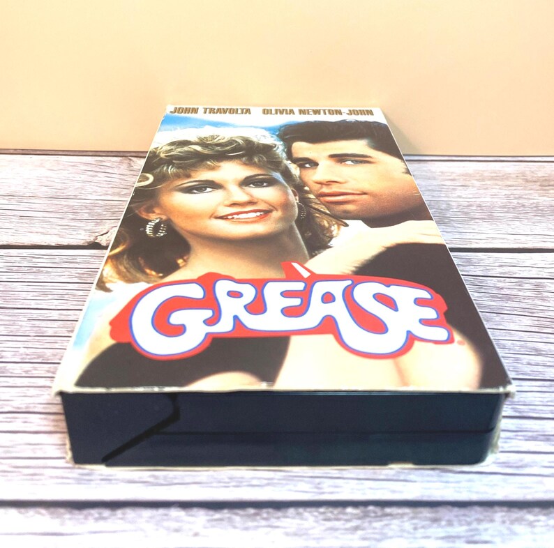 Grease VHS Paramount 1998 | Rated PG | Running Time: 110 Mins - Etsy