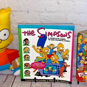 The Simpsons Fan Bundle | Includes Bart Simpson Plush | Simpsons Trivia Game | Simpsons Fan Guide | See Photos and Read Details
