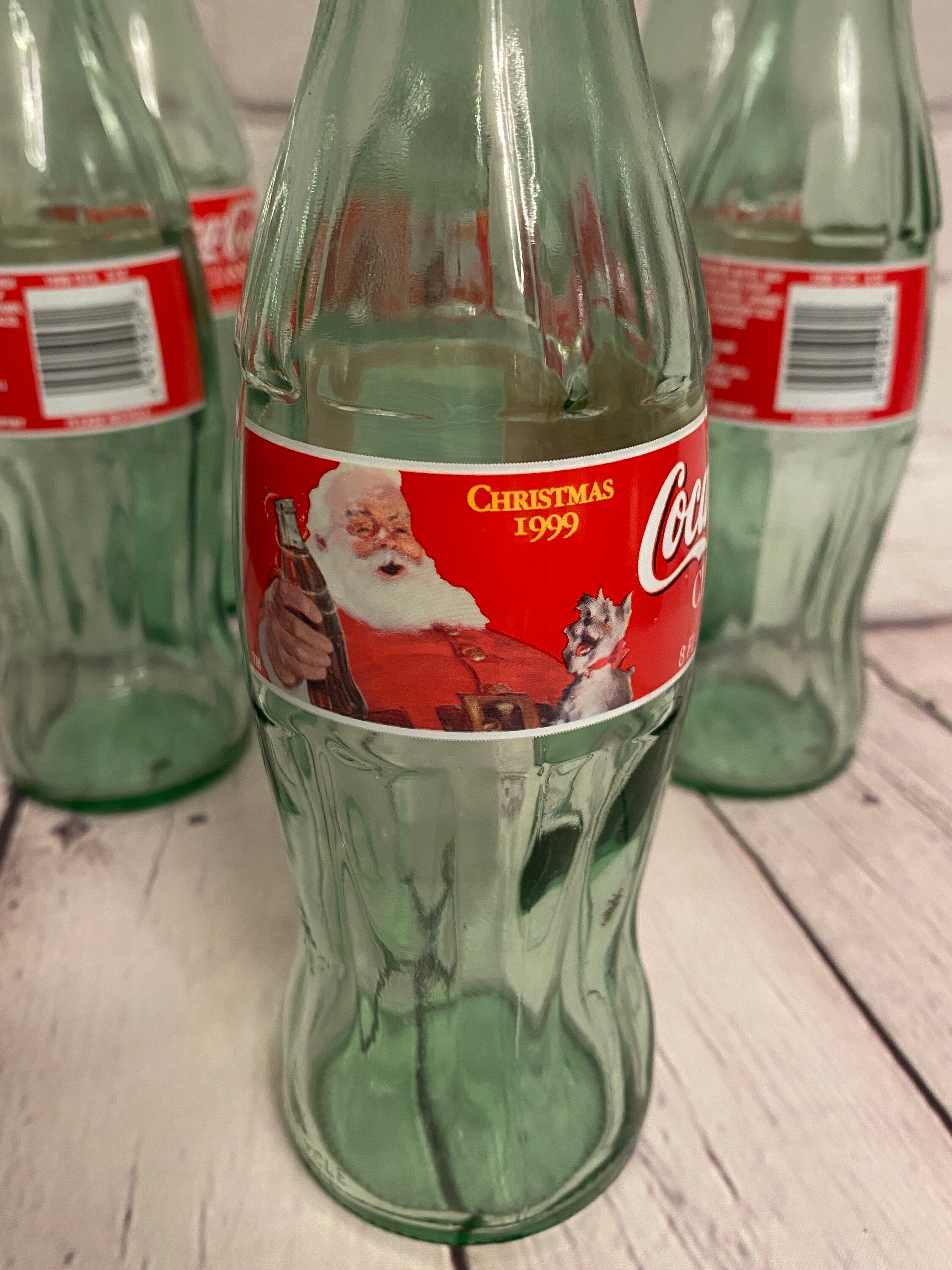 Vintage Coca-cola Christmas Bottles | 1999 Collector Set of 6 - Etsy