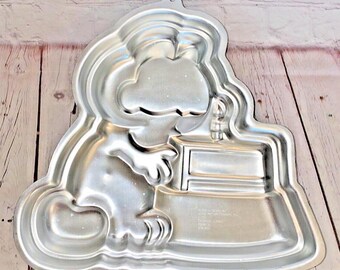 Wilton Cowboy Boot Cake Pan Vintage Baking With Original Insert Etsy Denmark