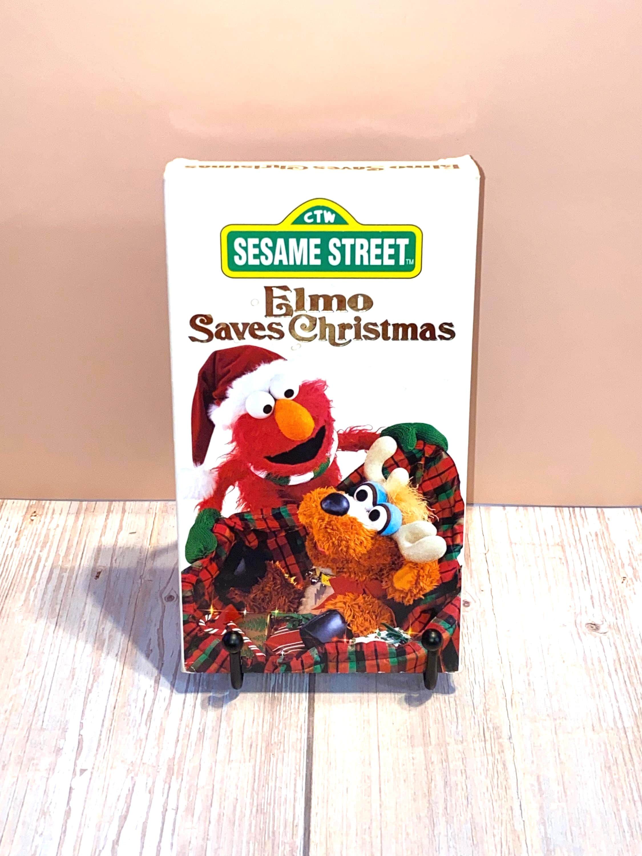 Elmo Saves Christmas VHS Sony Wonder 1996 - Etsy