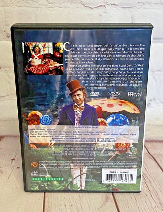 Charlie & La Chocolaterie DVD by Warner Brothers 1999 | Rated