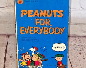 Des cacahuètes pour tout le monde de Charles M. Schulz, 1970 Fawcett Crest Book