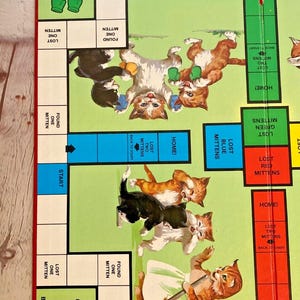 The Three Little Kittens Board Game by Cadaco 1978 | A Storybook Classic Game For 2-4 Players | Ages 4 - 10 | See Photos & Read! image 9