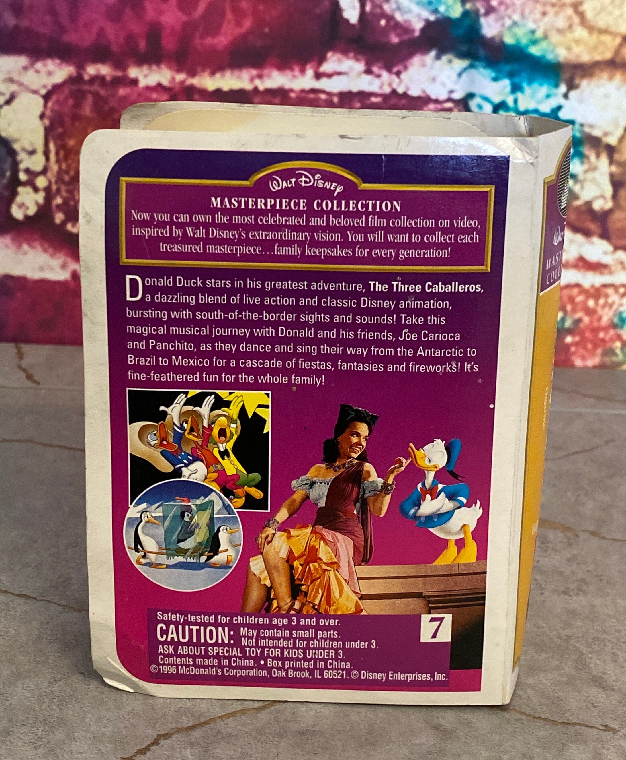 The Three Caballeros 1994 Vhs 25 - cw0se8n