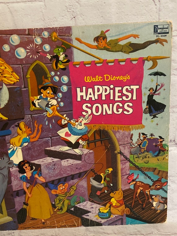 Walt Disney's Happiest Songs レコード 91pVYfu88pL._UF1000,1000_QL80_.jpg