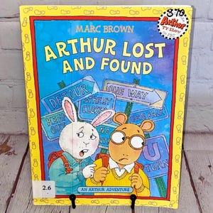 Arthur&#39;s Lost and Found by Mark Brown | Softcover Children&#39;s Book by Scholastic 1999 | See All Photos & Read Details!