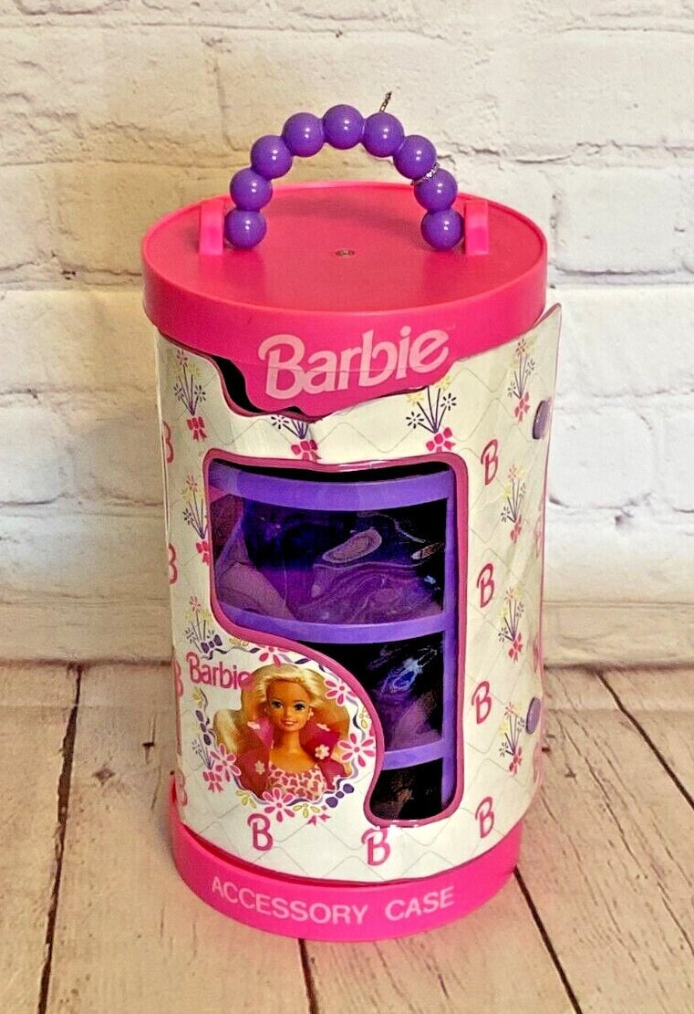 Barbie Accessory Case by Tara Toy Corp 1991 for Ages 5 and up Case Measures W 4 7 8 X L 8 5 8 See All Photos Etsy