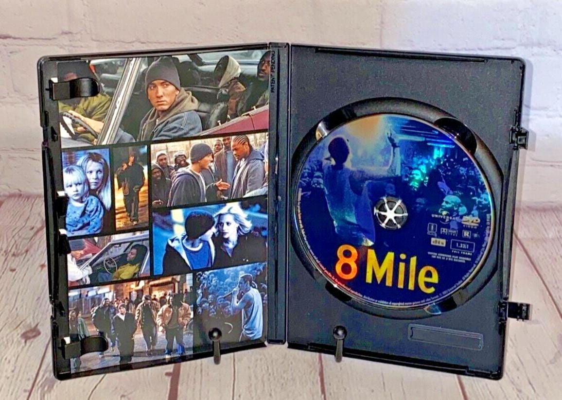 8-mile DVD by Universal 2003 | Rated R | Runtime 1 Hr 51 Mins
