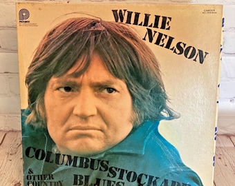 Willie Nelson "Columbus Stockyard Blues & Other Country Favorites" Vinyl Record by Pickwick 1976 | 12" 33 RPM | See Photos and Read Details!