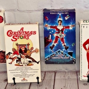 Christmas Favorites VHS Bundle | The Santa Clause | Christmas Vacation | A Christmas Story | Norman Rockwell | See Photos & Read Details