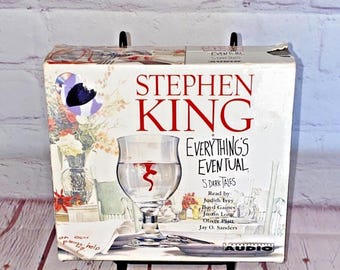 Stephen King "Everything's Eventual" 5 Dark Tales Audio CD Set by Audioworks 2002 | Running Time: Approx 7.5 Hours | Read Details