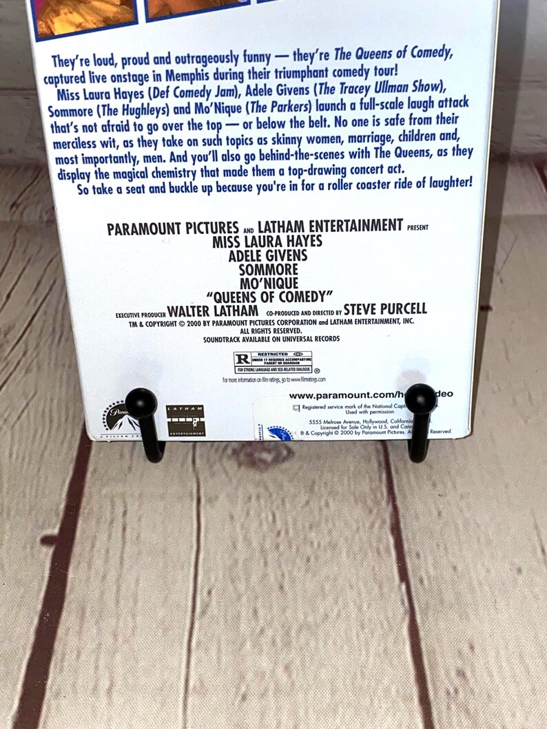 The Queens of Comedy VHS Paramount 2001 - Etsy