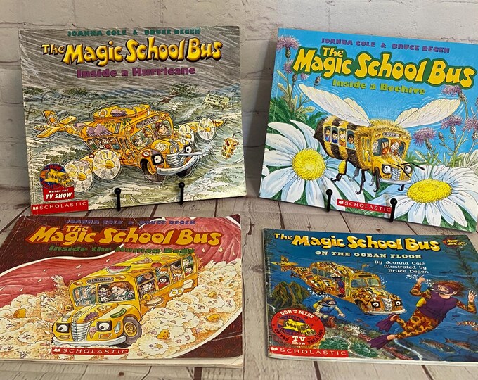 Magic School Bus Children's Books Bundle | Vintage Magic School Bus ...