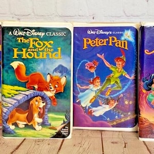 A Walt Disney Classic VHS Movie Bundle | Includes Six (6) VHS Tapes | See All Photos and Read Details