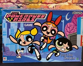 The Powerpuff Girls Game Saving The World Before Etsy Uk