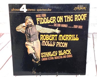 Musik von Geiger auf dem Dach Schallplatte | London