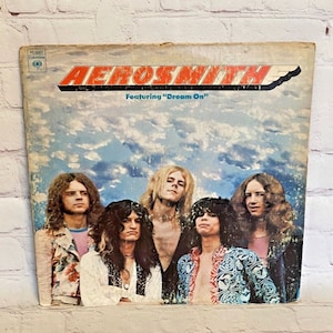 Aerosmith Vinyl Record Featuring &quot;Dream On&quot; by Columbia 1973 | 12&quot; 33RPM | Both Sides Work | See All Photos & Read Description