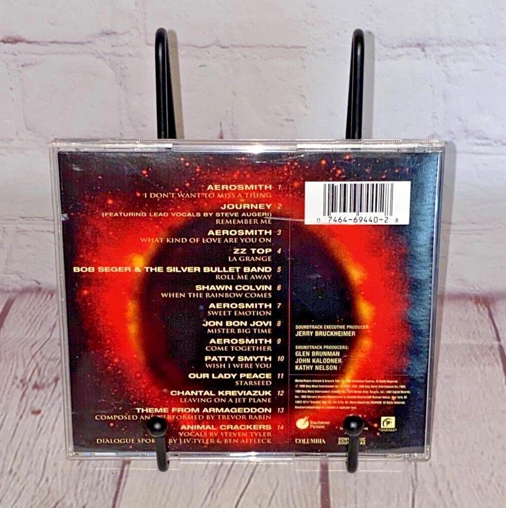 Armageddon the Album Soundtrack CD by Sony Music 1998 | See Photos