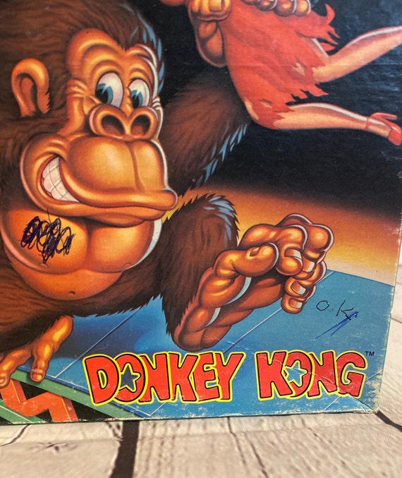 Donkey Kong Vintage Puzzle by Milton Bradley 1986 | 200