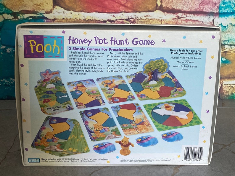 Winnie the Pooh honey Pot Hunt Game by Parker Etsy